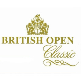 Jeu de 2 Adhésifs "BRITISH OPEN classic" d'aile arrière